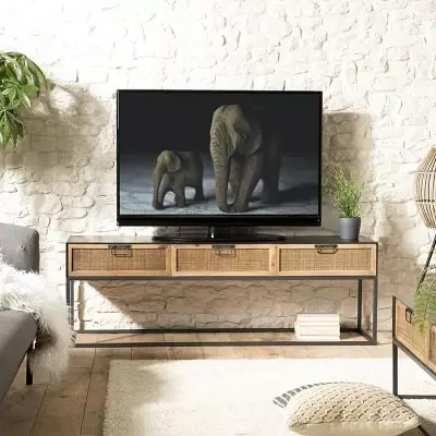 Choisir les meilleurs meubles tv en rotin