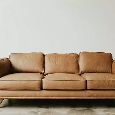 astuce pour l'entretien du canapé en cuir